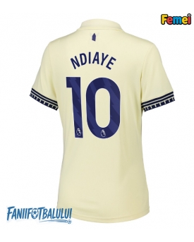 Everton Iliman Ndiaye #10 Tricou Fotbal Replică 2025-26 Femei Deplasare